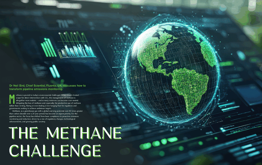Fluenta talks methane in world pipelines magazine 1 Methane challenge 1